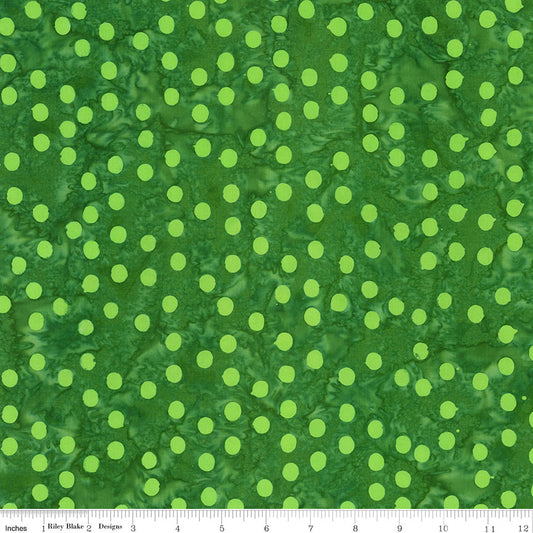 Batiks Elementals Polka Pop Leprechaun