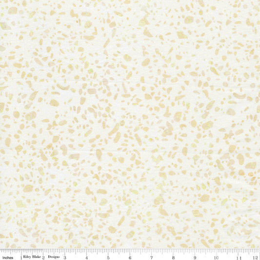 Batiks Elementals Terrazzo Buttermilk