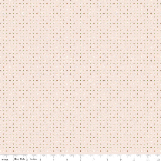 Farmer's Daughter Calico Background Maple