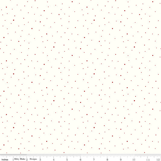 Dapple Dot On Off White Color Barnred