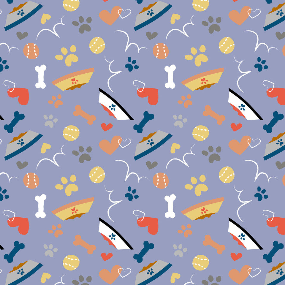 (Craft Fabric) Good Puppy Play