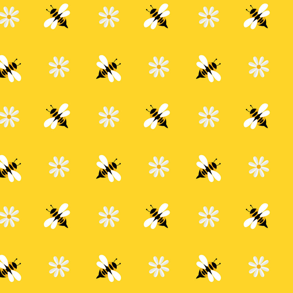 (Craft Fabric) Simple Bees