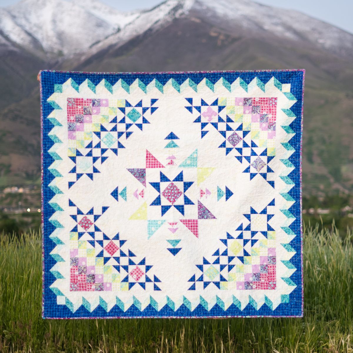 Expressions Batiks Rainbow Sparkles Quilt Kit