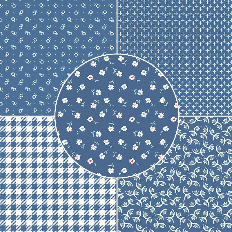 Lori Holt Color Bundle - Denim