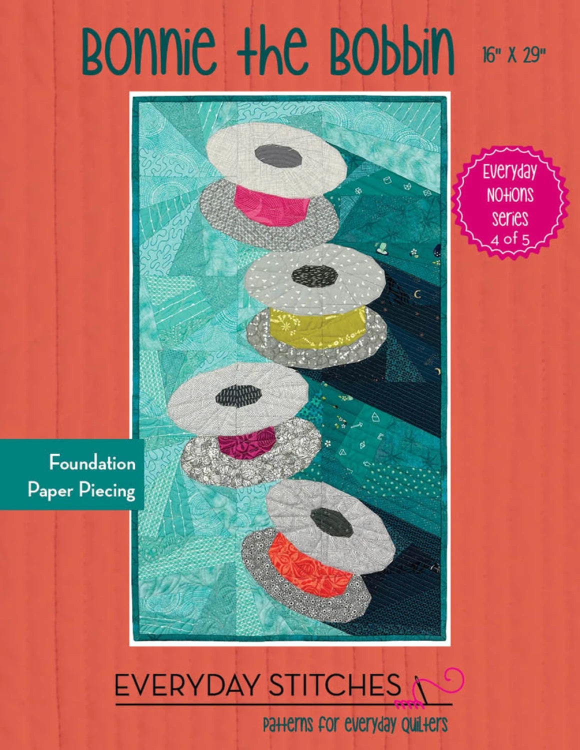Bonnie the Bobbin (Paper Piecing Pattern)