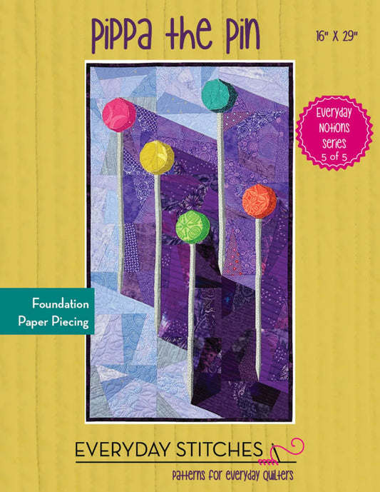 Pippa the Pin (Paper Piecing Pattern)