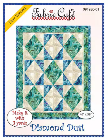 Fabric Cafe 3-Yard Quilt Pattern - Diamond Dust