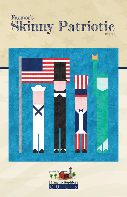 Farmer's Skinny Patriotic Quilt Pattern