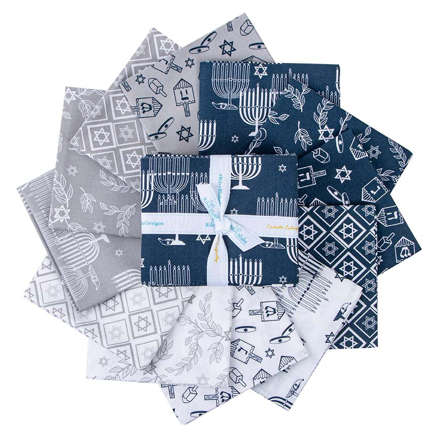 8 Nights, 8 Lights Fat Quarter Bundle