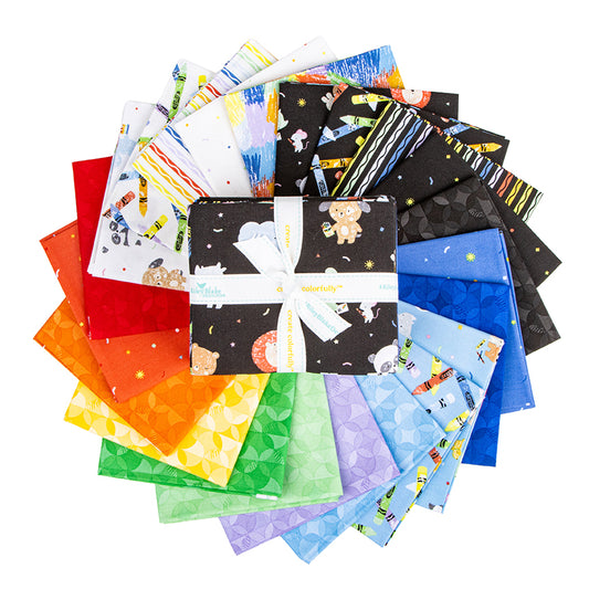 New Box of Crayons Fat Quarter Bundle