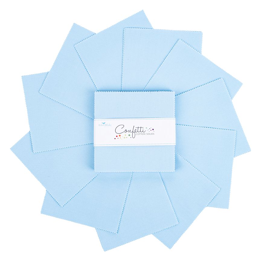 Confetti Cotton™ Boy Blue 5" Stacker