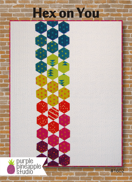 Hex on You Pattern by Purple Pineapple Studio