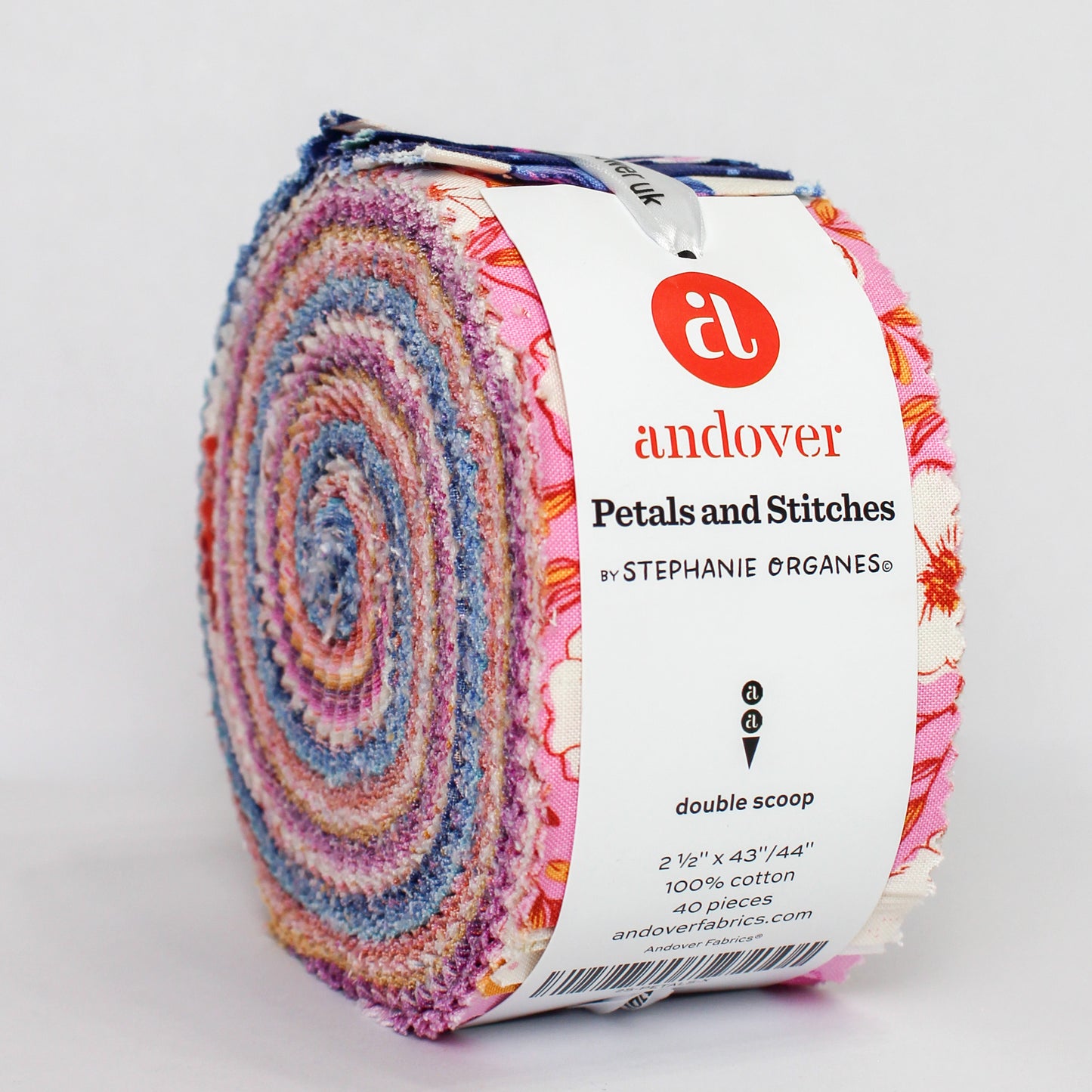 Petals and Stitches 2.5 Inch Strip Rolls