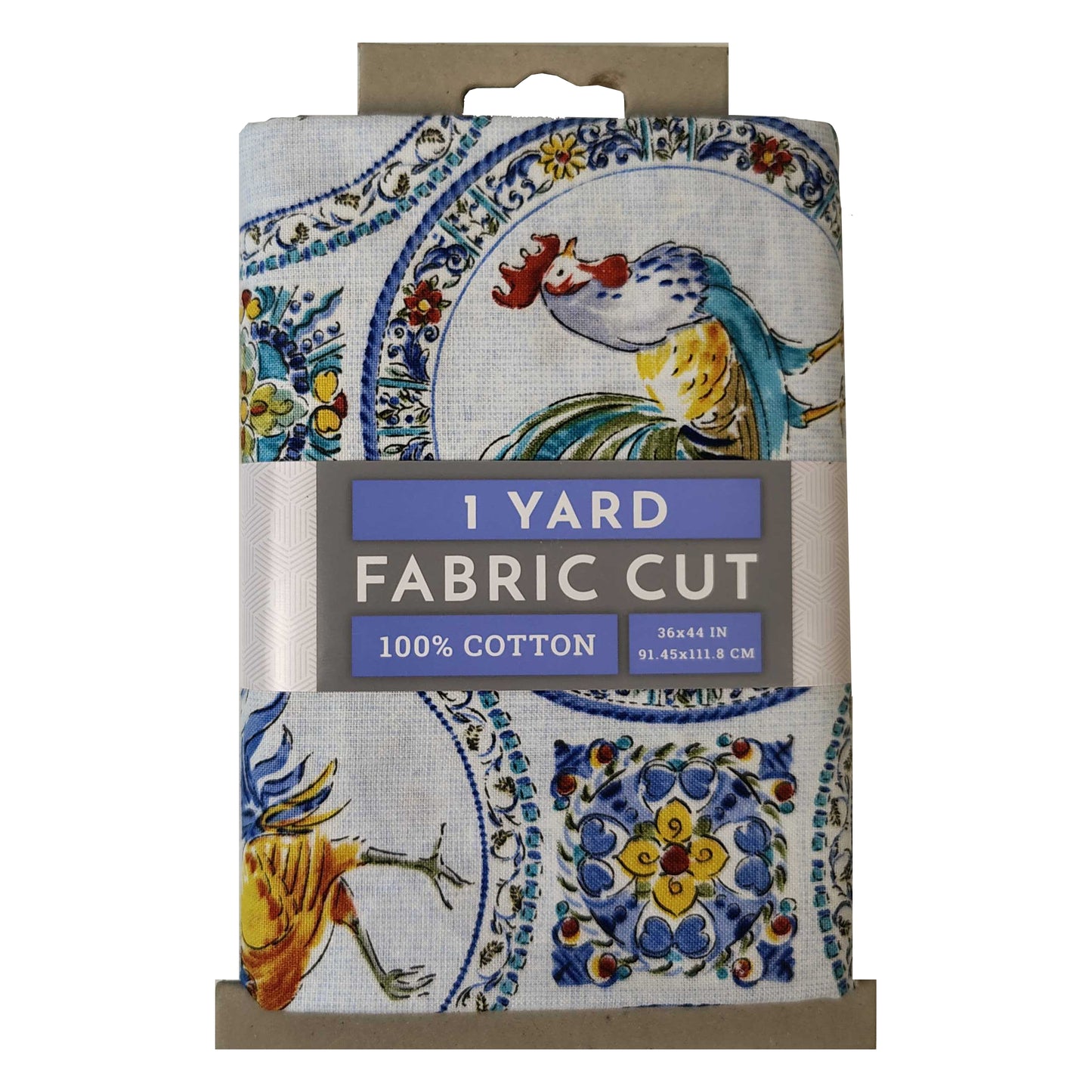 (Craft Fabric Precut) Morning Bloom Medallion 1 Yard