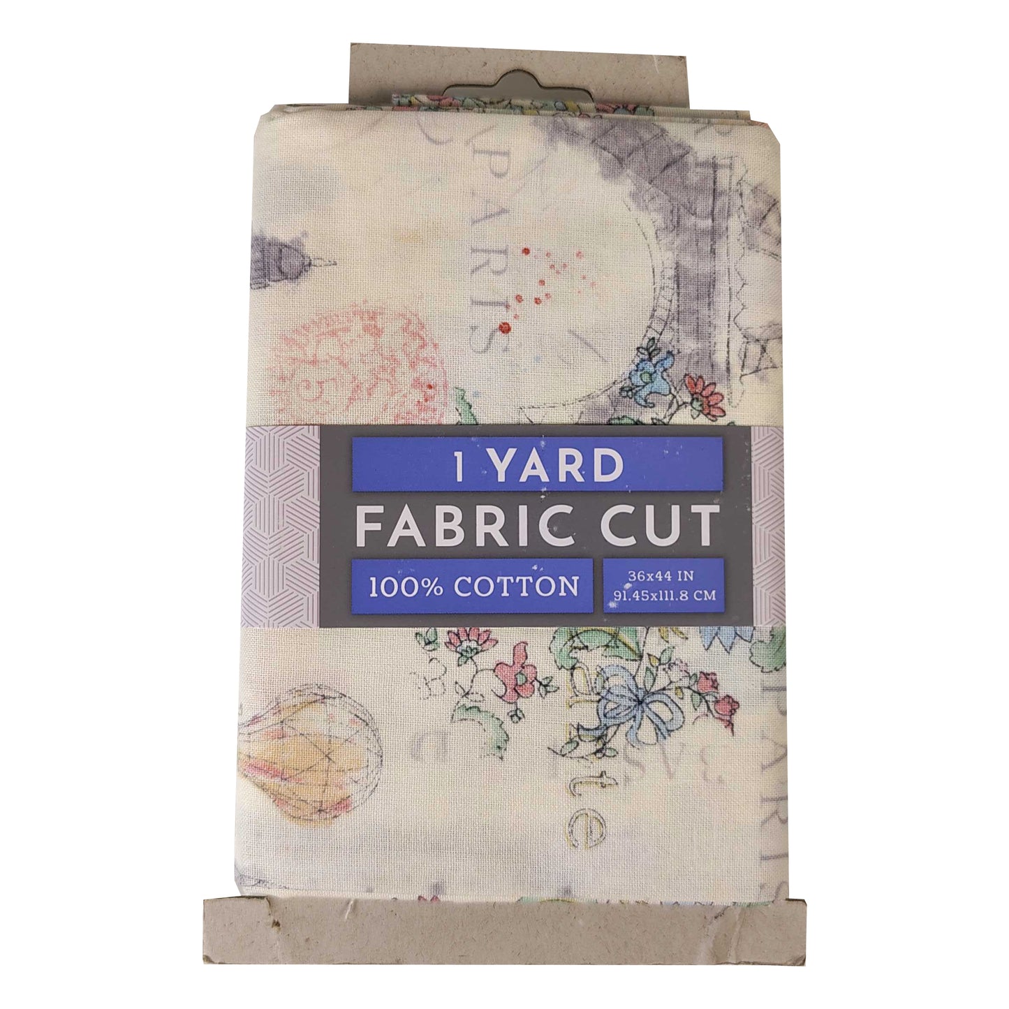 (Craft Fabric Precut) Lighthearted Paris 1 Yard