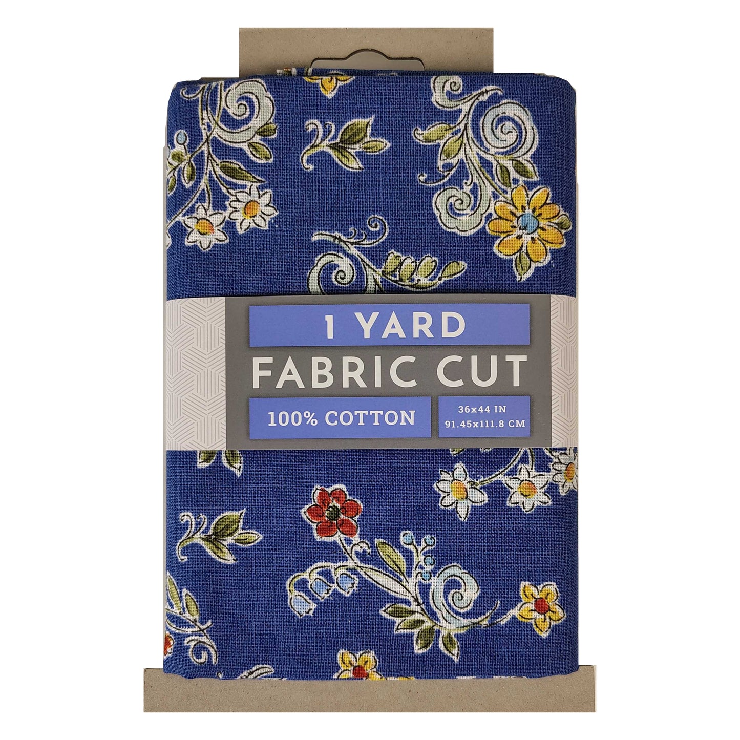 (Craft Fabric Precut) Morning Bloom Ditsies Blue 1 Yard