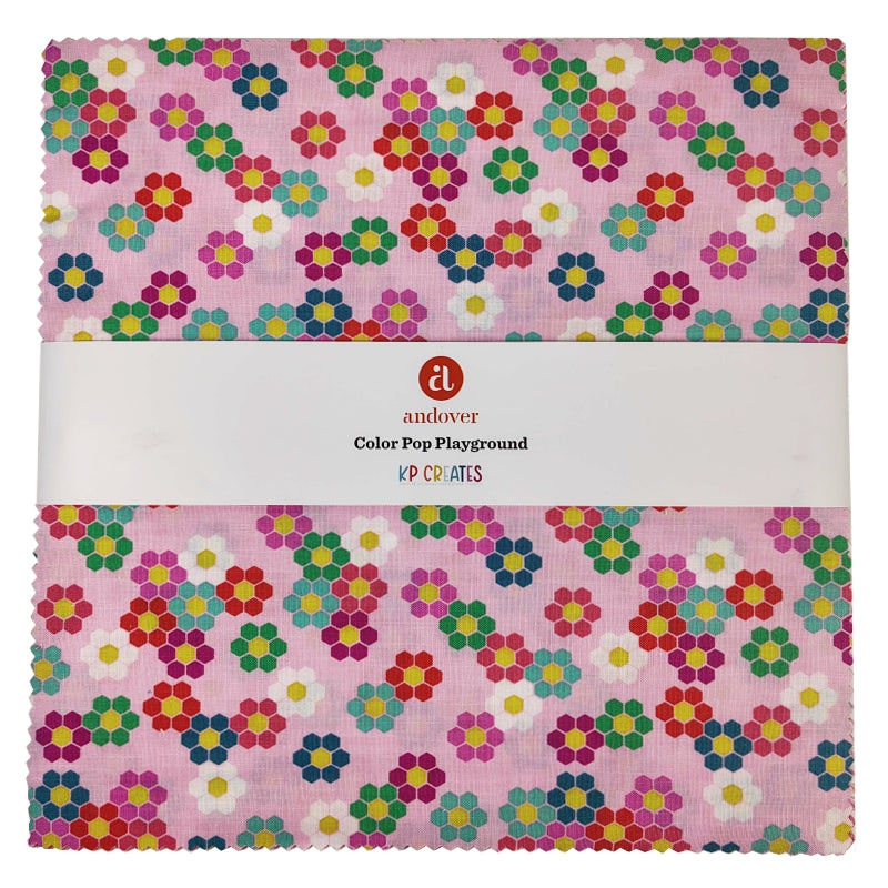 Color Pop Playground - 10 Inch Square - 42 Cuts