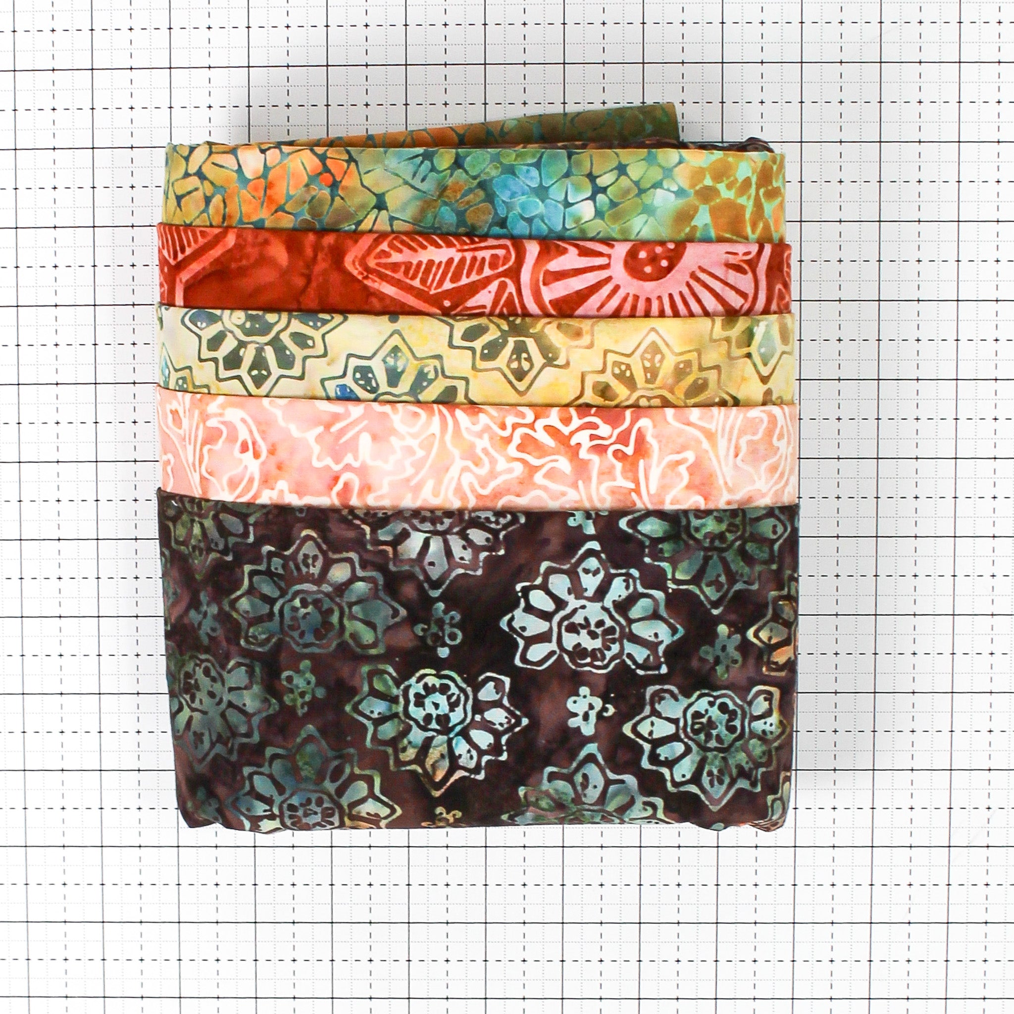 5-Yard Quilt Batik Bundle - Kalinda
