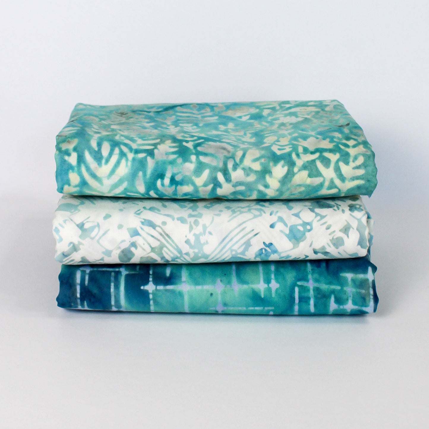 3-Yard Quilt Batik Bundle - Seafoam Splash