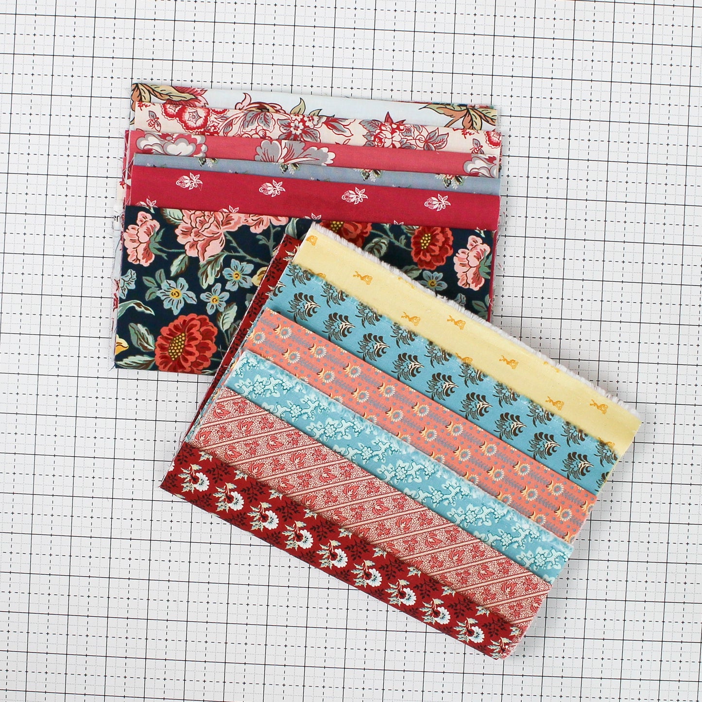 Jane Austen Sew-Along Extras - Fat Eighth Packet