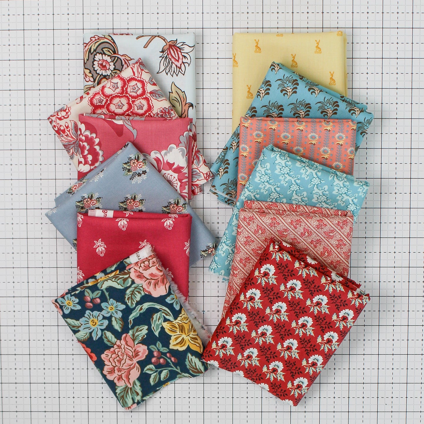 Jane Austen Sew-Along Extras - Fat Eighth Packet