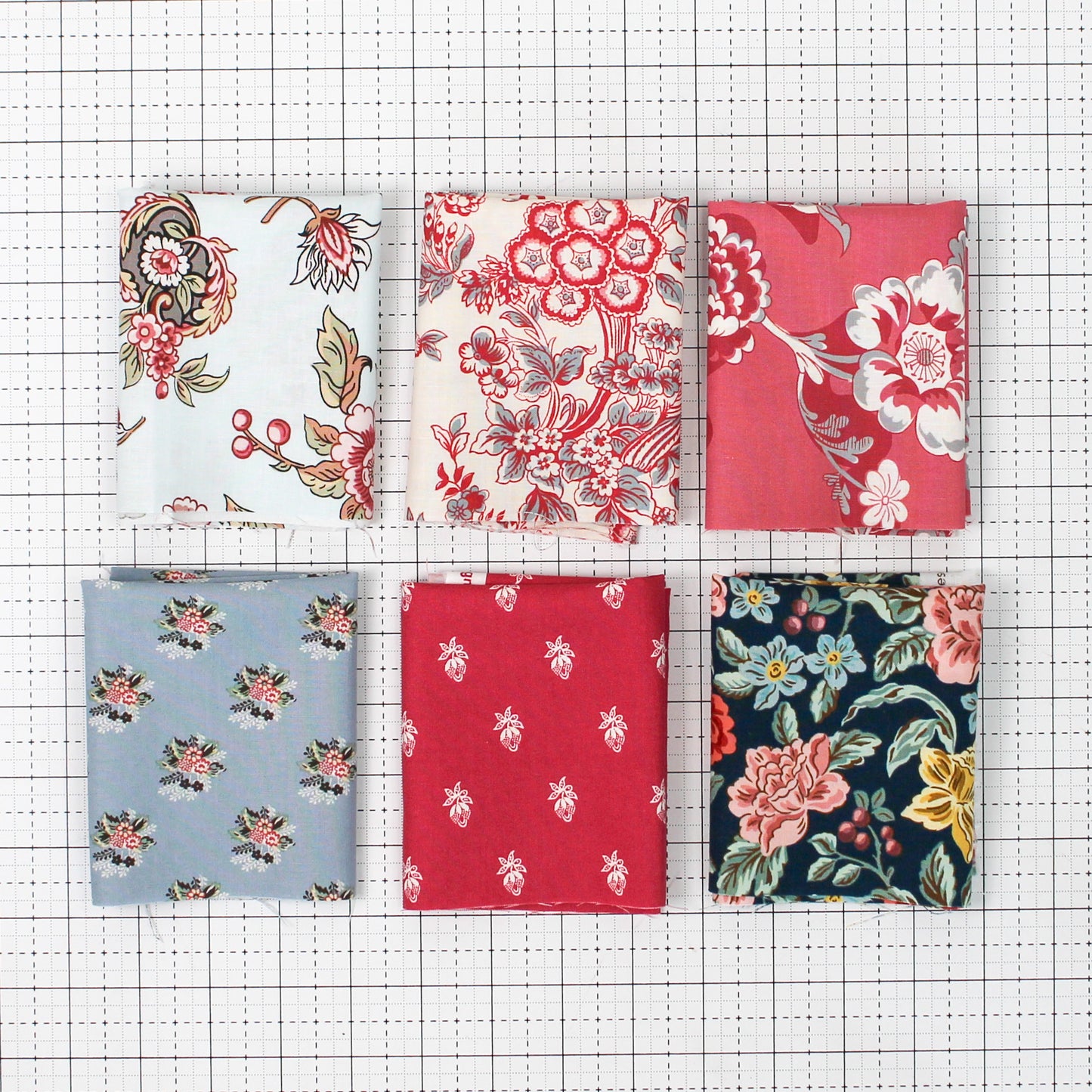 Jane Austen Sew-Along Extras - Fat Eighth Packet