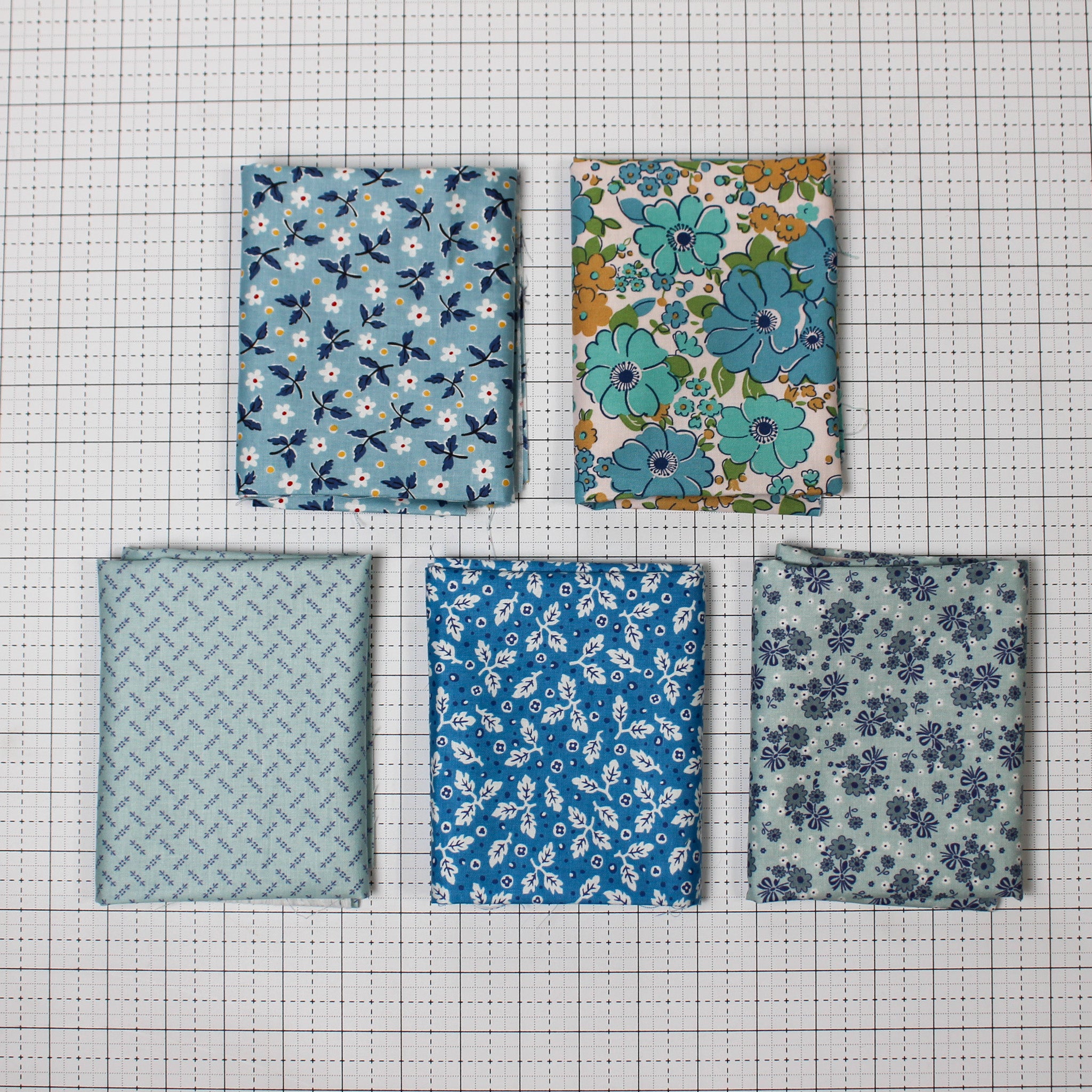 Lori Holt Color Bundle - Blue