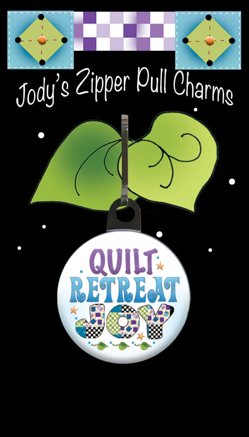 Zipper Charm Quilt Retreat Joy