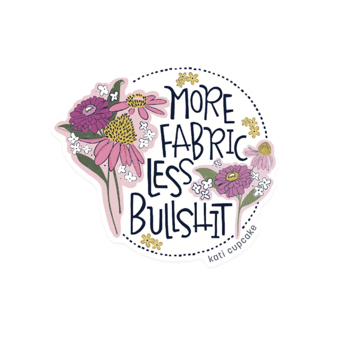 More Fabric Sticker