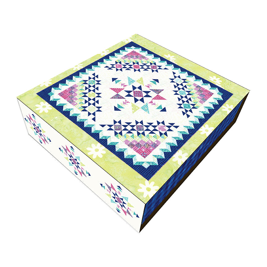 Expressions Batiks Rainbow Sparkles Quilt Kit