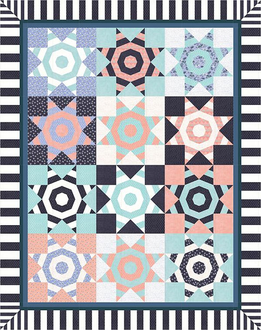 Wildflowers At Dusk Quilt Pattern