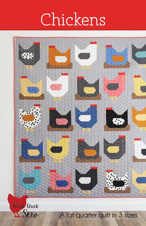 Chickens Cluck Cluck Sew Quilt Pattern