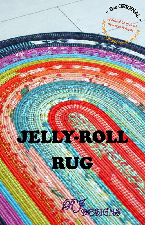 Jelly Roll Rug Pattern RJ Designs