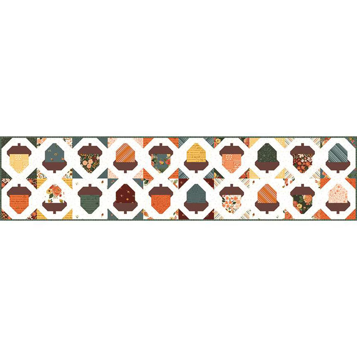 Bee in my Bonnet Acorn Love Table Runner Pattern