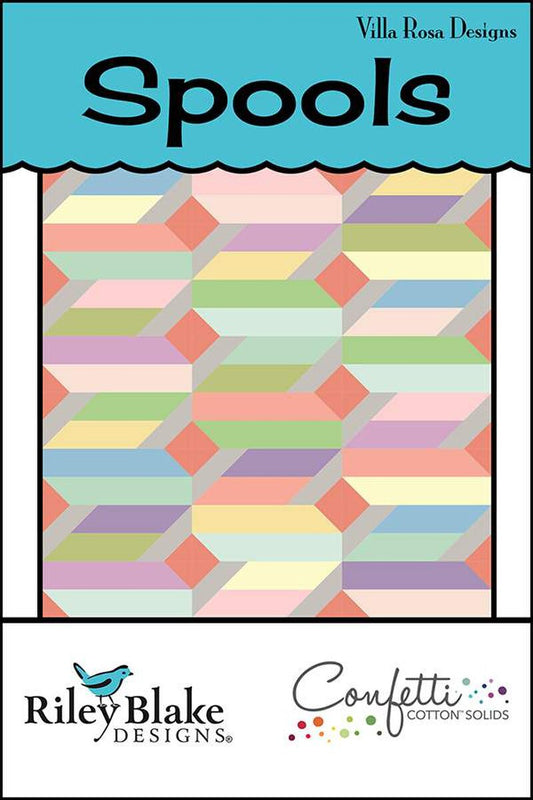 Villa Rosa Designs Spools (Inverted) Quilt Pattern