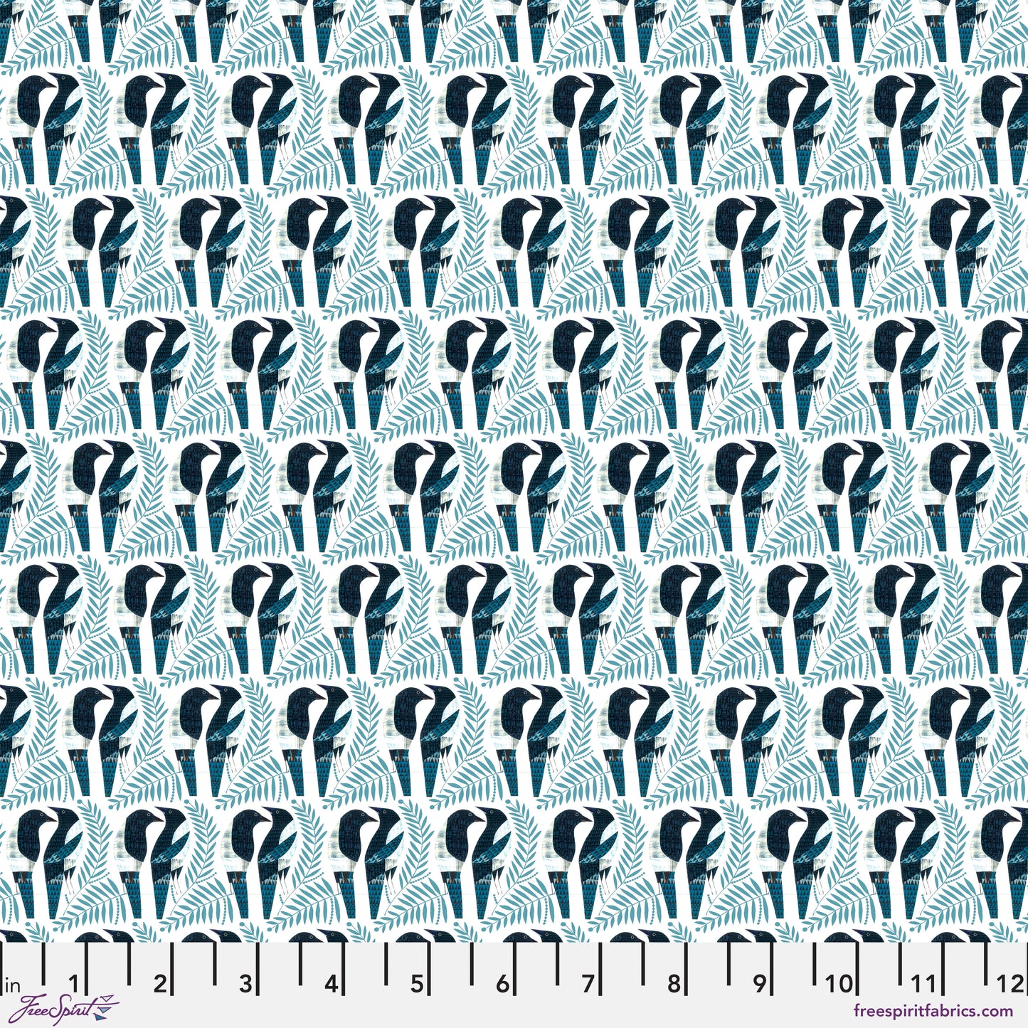 Flying South - Magpies - Teal