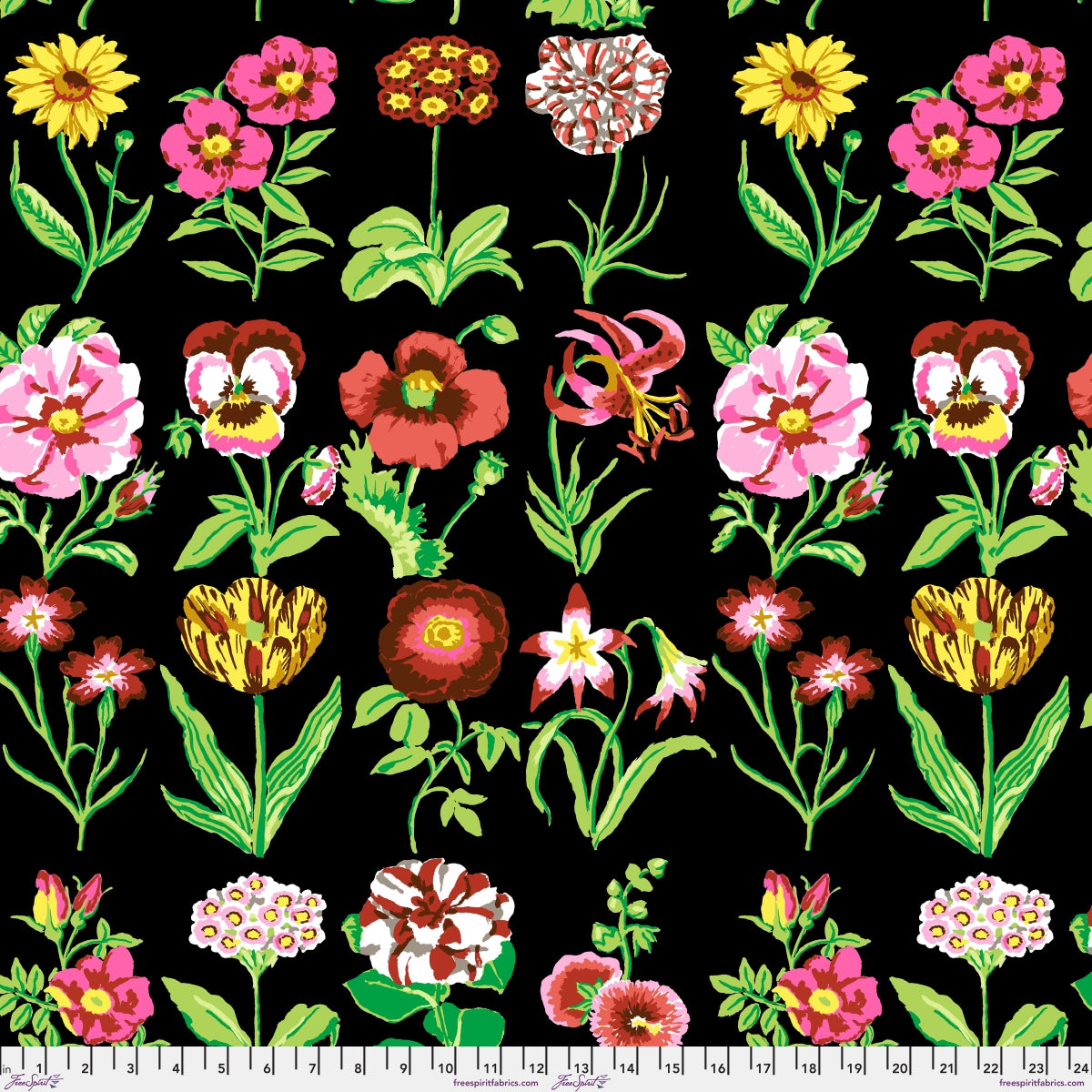 Flower Studies - Black