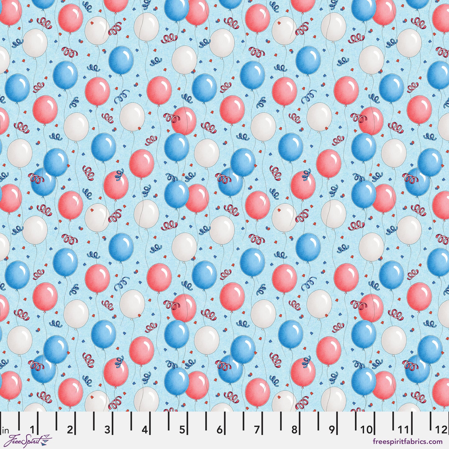 Happy Birthday America - Americas Birthday Balloons - Blue