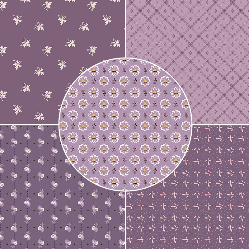 Lori Holt Color Bundle - Purple