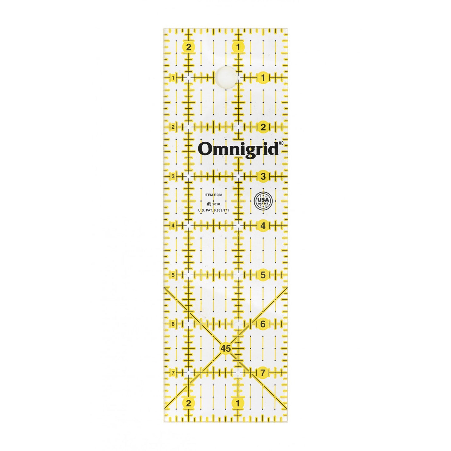 Omnigrid Ruler 2 1/2" x 8"