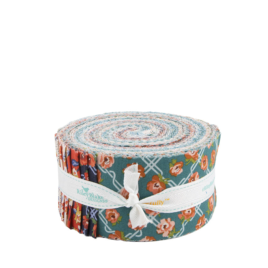 Floral Nostalgia 2 1/2" Rolie Polie