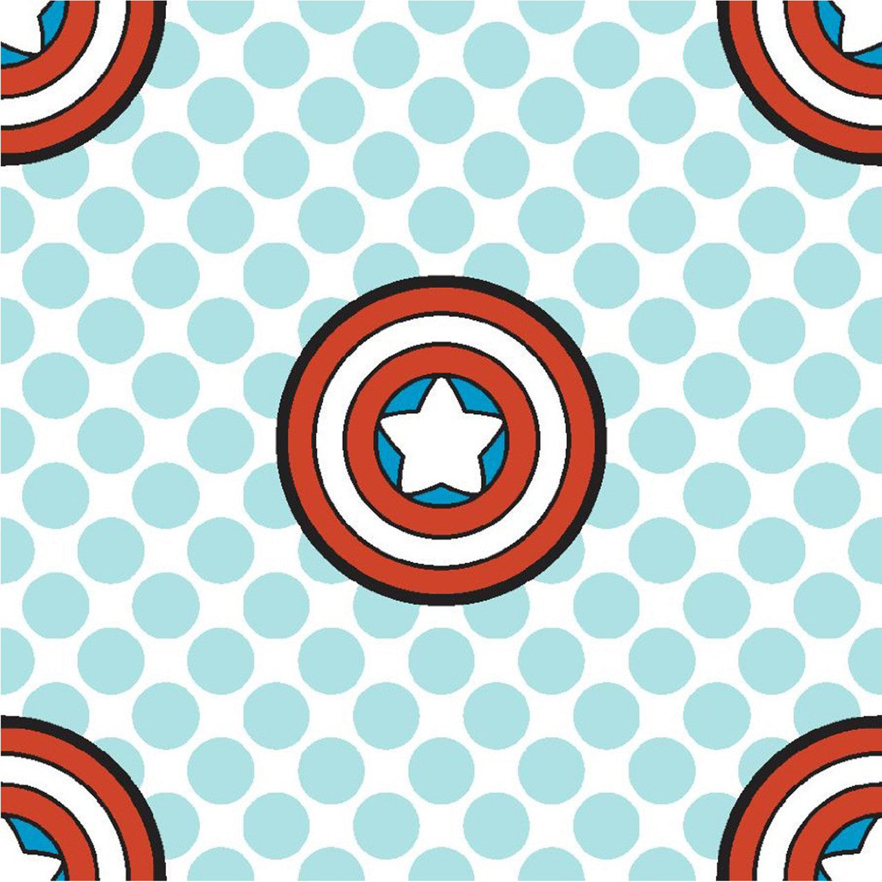 (Craft Fabric) Kawaii Marvel