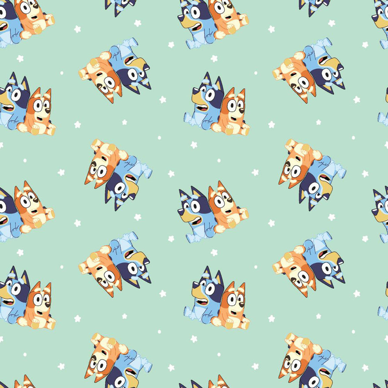 (Craft Fabric) Bluey Best Friends