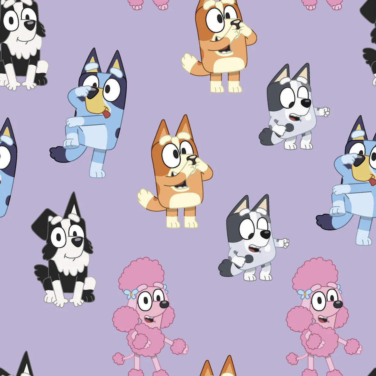 (Craft Fabric) Bluey & Friends Playdate Party