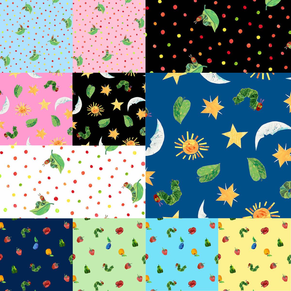 The Very Hungry Caterpillar - Fat Quarter Bundle