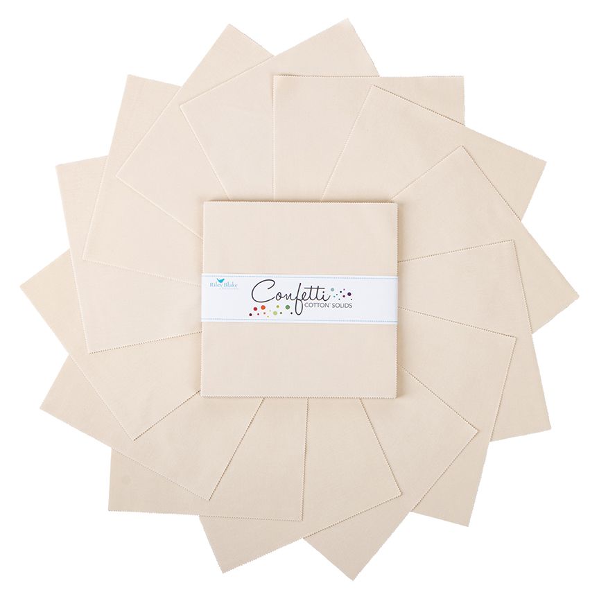 Confetti Cotton™ Ivory 10" Stacker