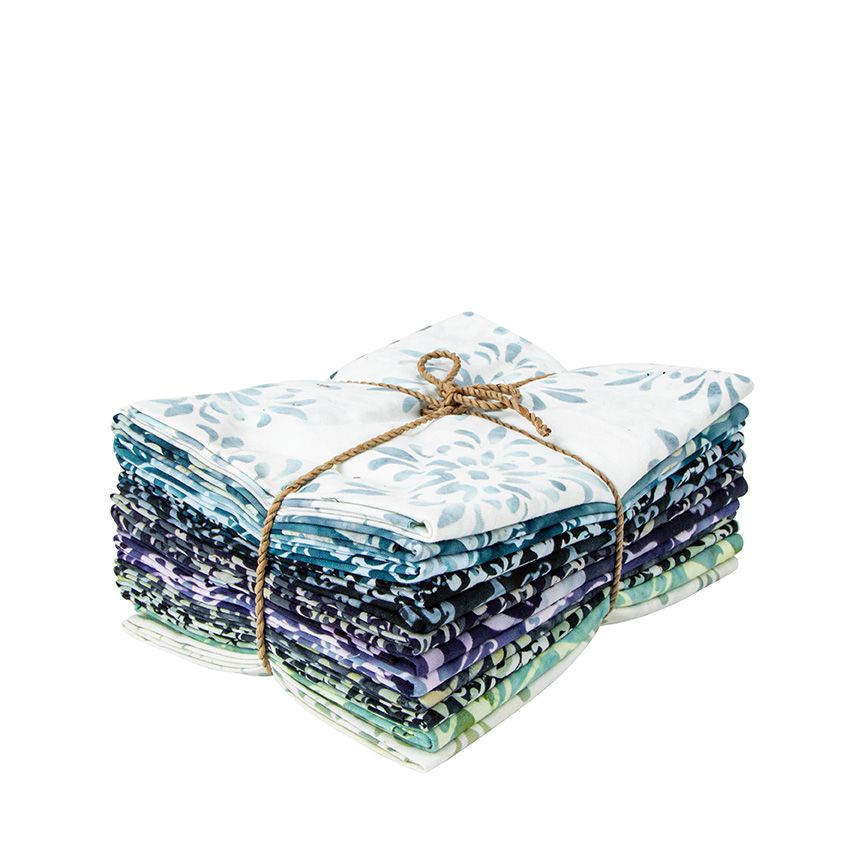 Expressions Batiks Victorian Garden Fat Quarter Bundle A