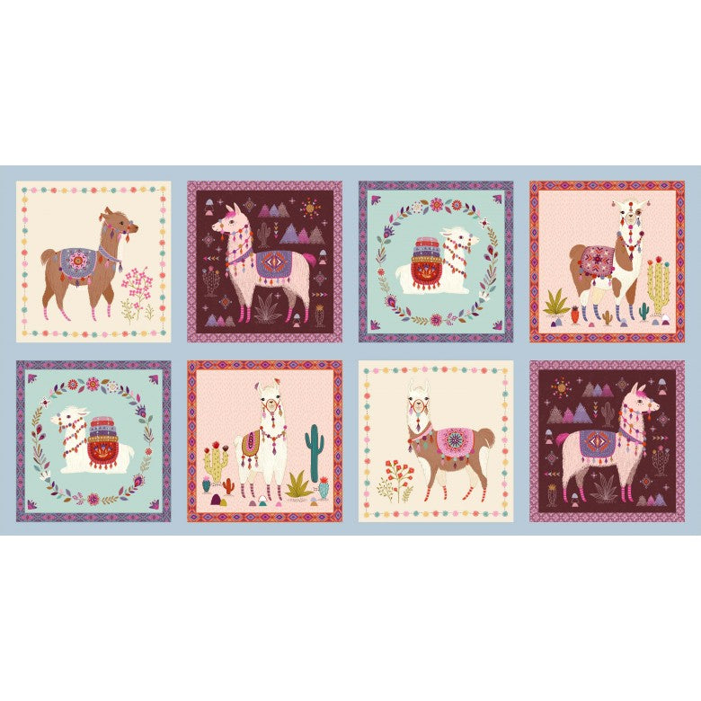 Llama Llove Panel (24"x44")