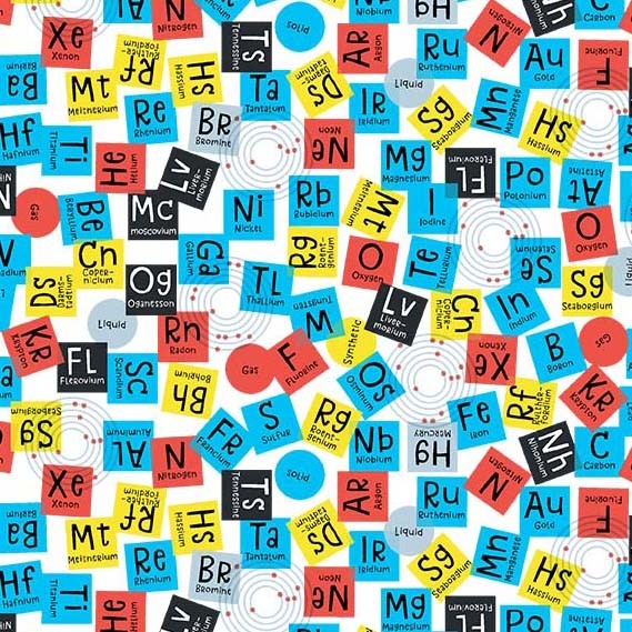 Stem Squad Periodic Elements White