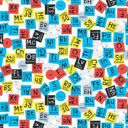 Stem Squad Periodic Elements White